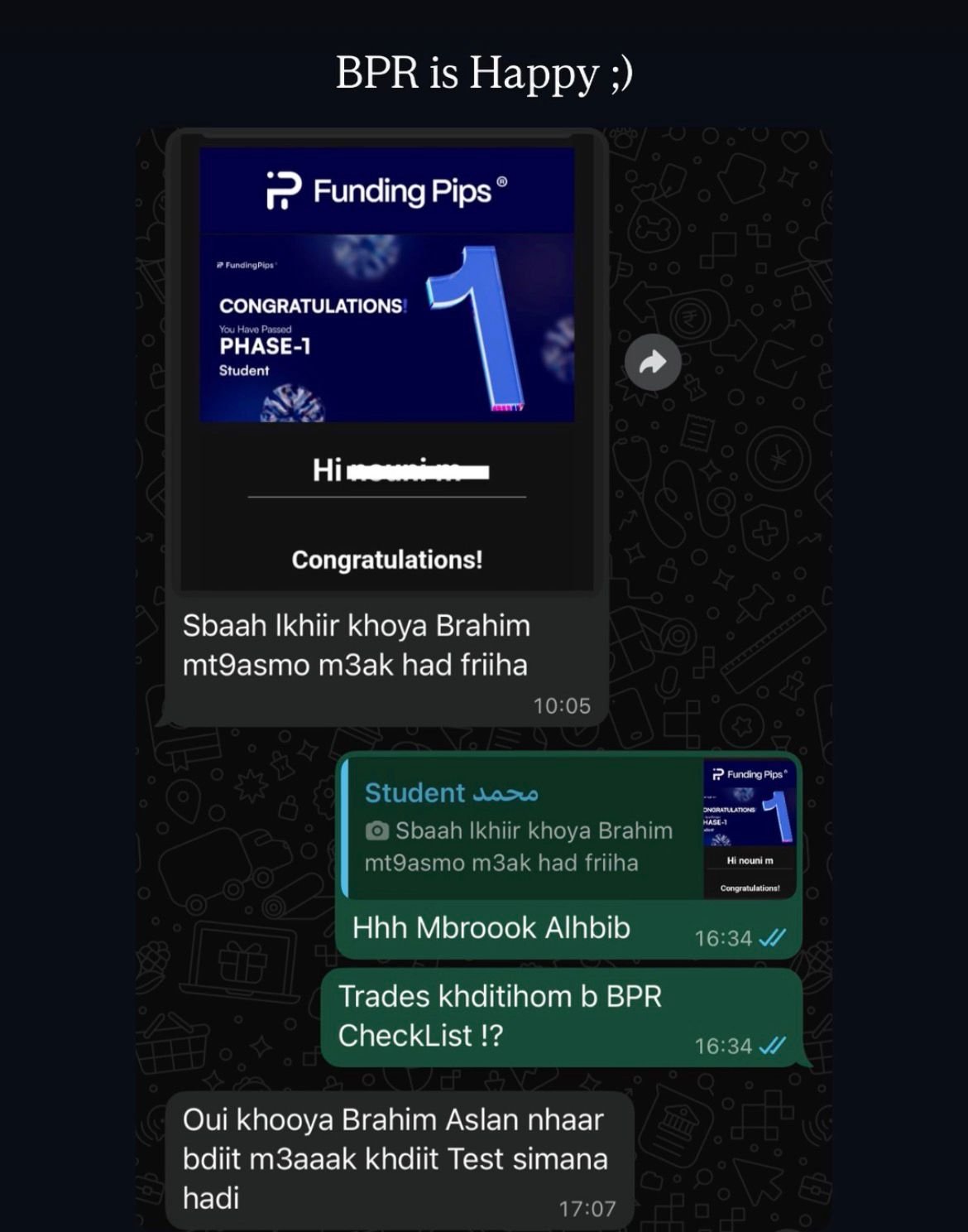 BPR Student — FundingPips Phase 1 🏆