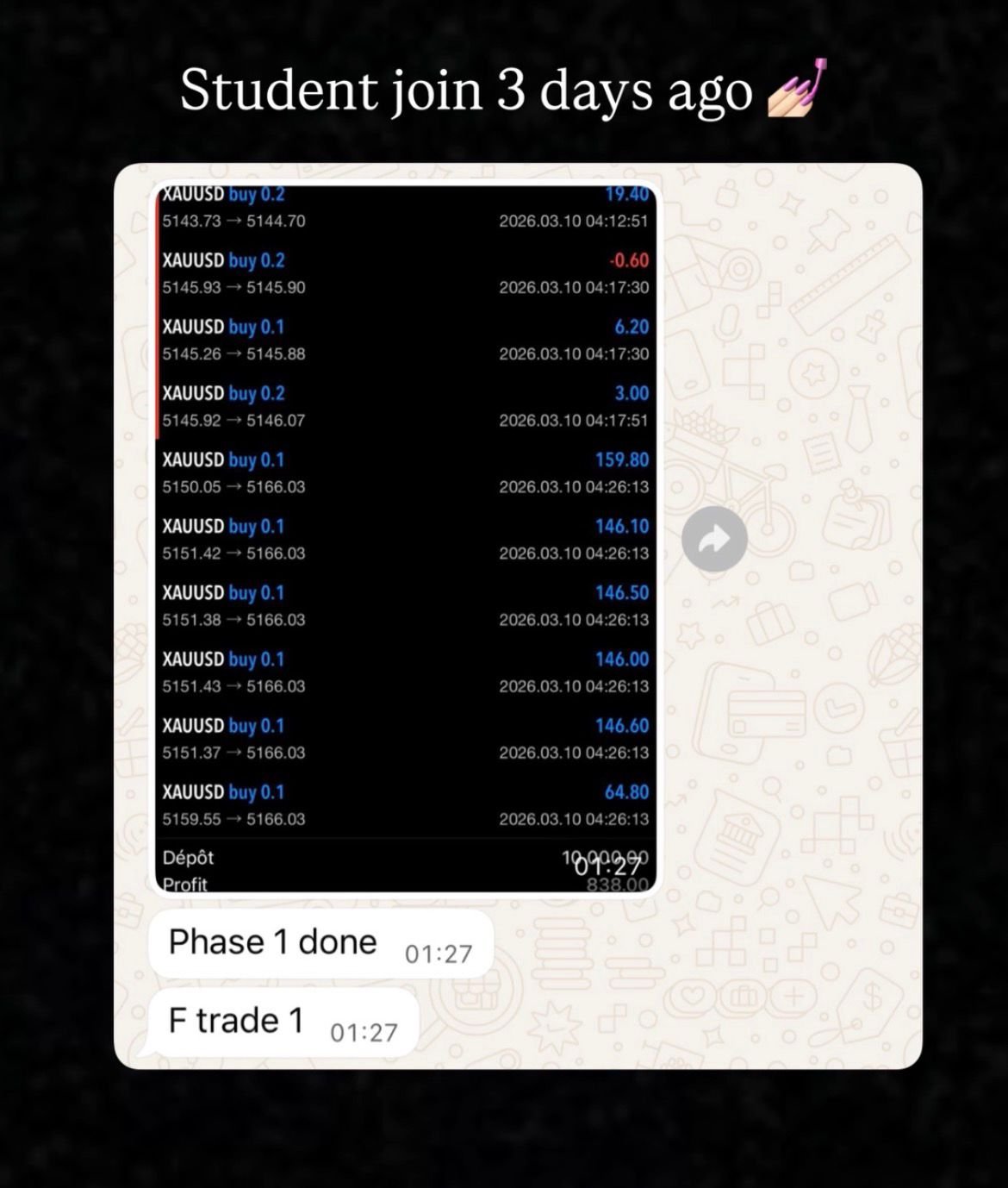 Student 3 Days — Phase 1 Done ✅